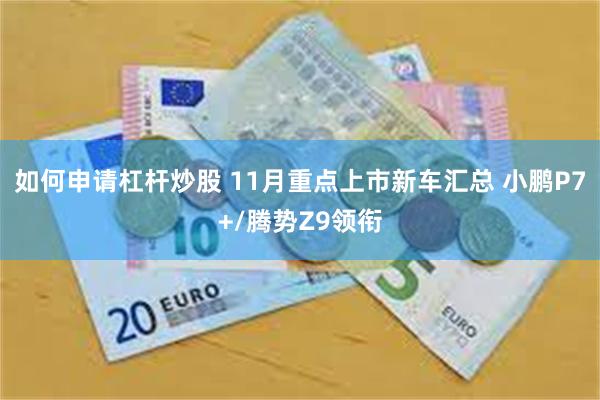 如何申请杠杆炒股 11月重点上市新车汇总 小鹏P7+/腾势Z9领衔