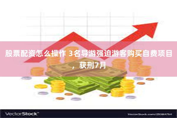 股票配资怎么操作 3名导游强迫游客购买自费项目，获刑7月