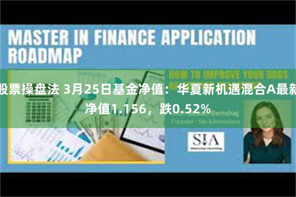 股票操盘法 3月25日基金净值：华夏新机遇混合A最新净值1.156，跌0.52%