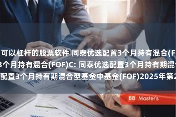 可以杠杆的股票软件 同泰优选配置3个月持有混合(FOF)A,同泰优选配置3个月持有混合(FOF)C: 同泰优选配置3个月持有期混合型基金中基金(FOF)2025年第2季度报告