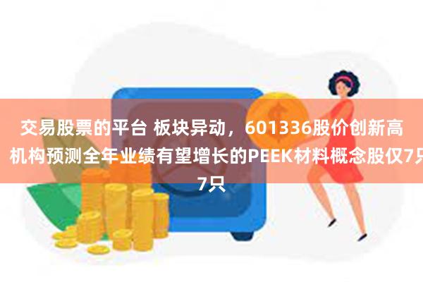 交易股票的平台 板块异动，601336股价创新高！机构预测全年业绩有望增长的PEEK材料概念股仅7只