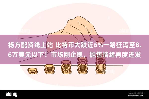 杨方配资线上站 比特币大跌近6%一路狂泻至8.6万美元以下!市场刚企稳,抛售情绪再度迸发